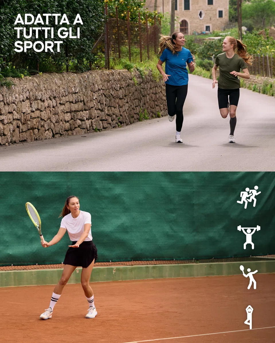 DANISH ENDURANCE Maglietta Sportiva Donna Maniche Corte, per Fitness e Palestra, T-Shirt Asciugatura Rapida, Traspirante e Leggera, 1 o 2 Pezzi