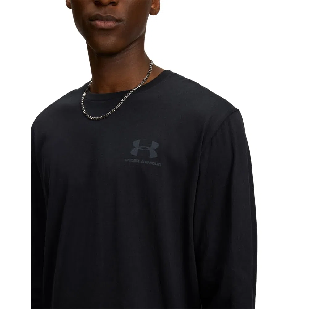 Under Armour Sportstyle Left Chest Long-Sleeve T-Shirt Felpa Girocollo Uomo