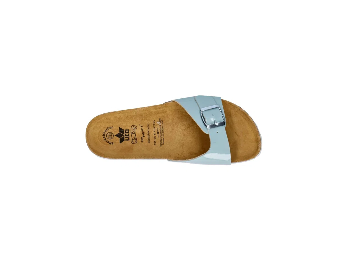 Lico Ciabatte Donna Bioline Once More, Grigio., 39 EU