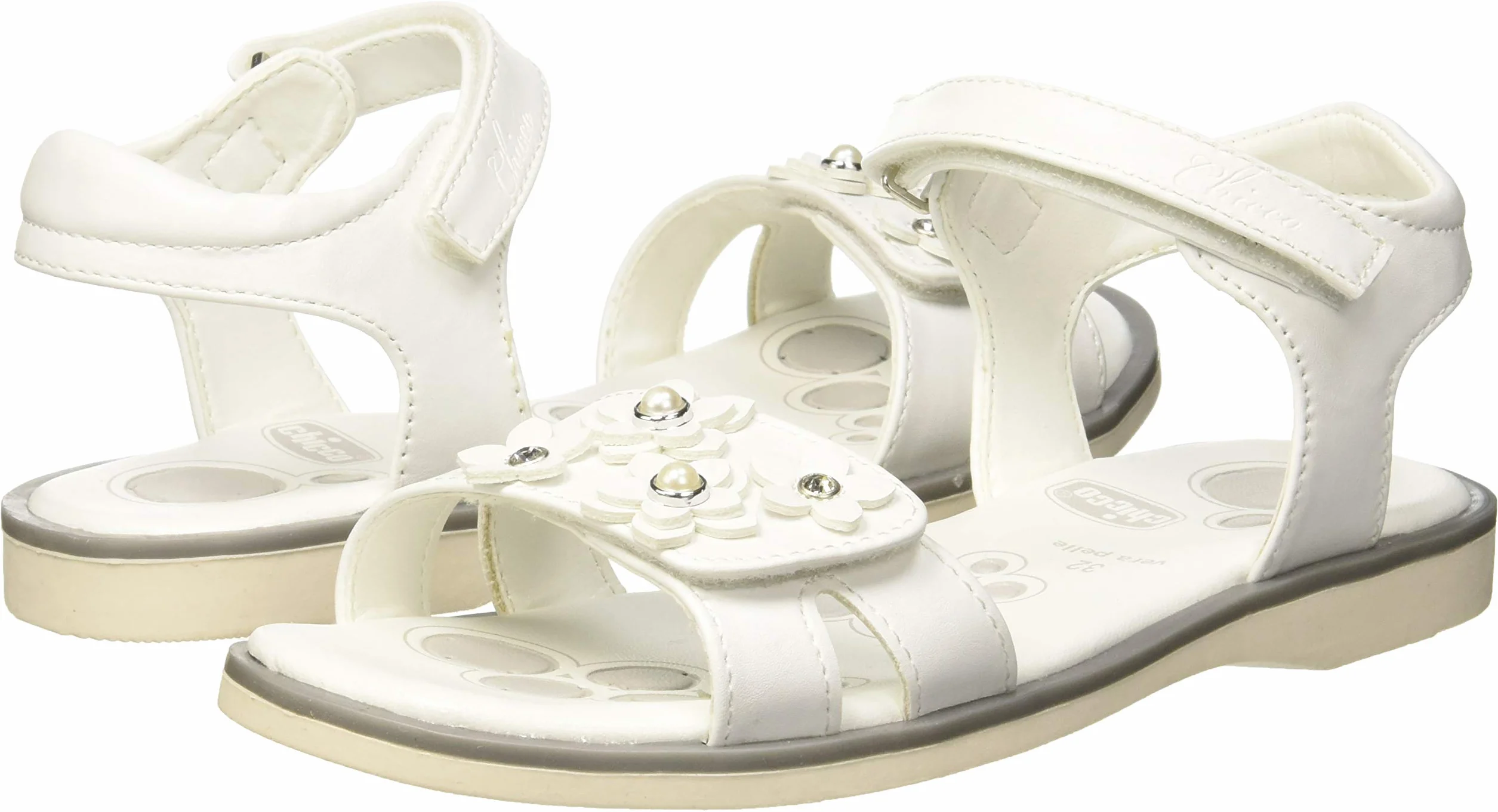 Chicco, Sandali Bambina, con Chiusura con Doppio Strappo, Scarpe Bambine e Ragazze, Designed in Italy