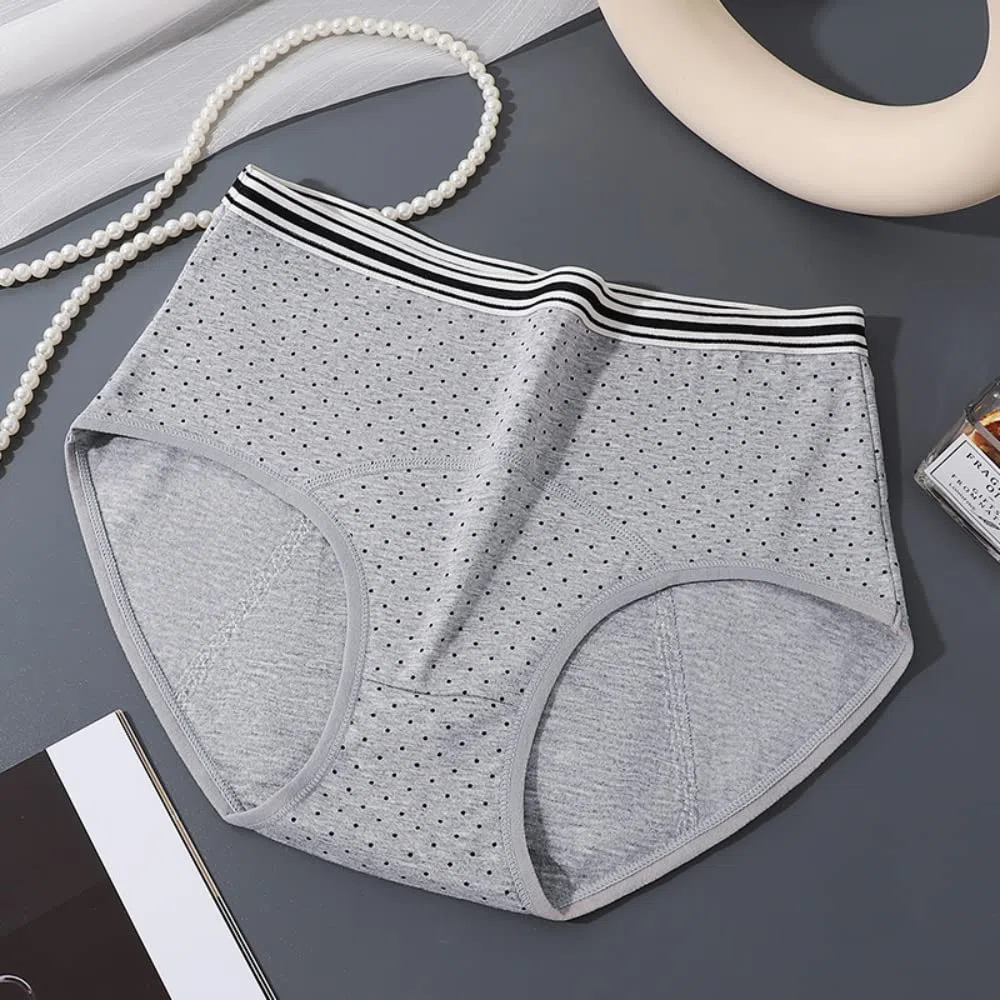 Mutandine per Il Ciclo mestruale da Donna Intimo a Tenuta stagna in Cotone Pantaloni di Protezione dal Flusso Pesante Slip Traspiranti Confezione da 5(Utilizzare con Tamponi)