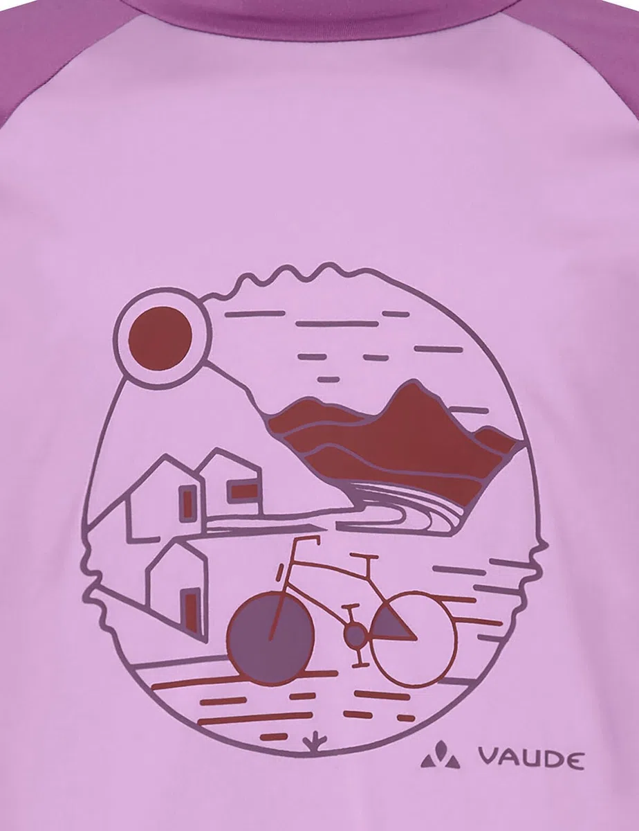 VAUDE Kids Solaro LS T-Shirt III T-Shirt Unisex - Bambini e Ragazzi (Pacco da 1)