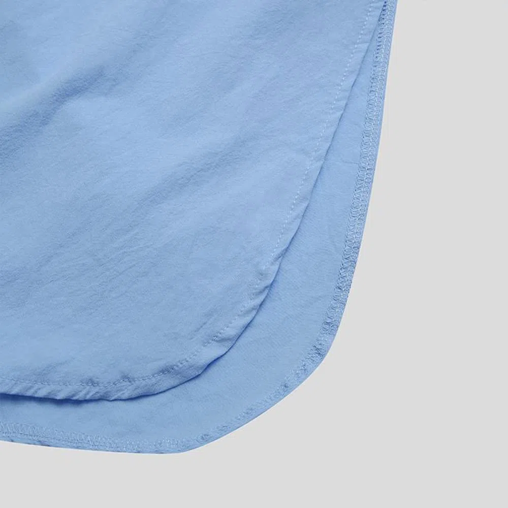 Camicia da notte da uomo in cotone a maniche lunghe, con bottoni e scollo a V, abbigliamento da notte