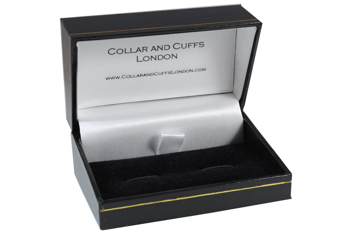 Cufflinks for Men + Presentation Box - Travel and Nautical Designs - Novelty Metal Designer Fun Cufflinks - Solid Brass Metal - One Pair