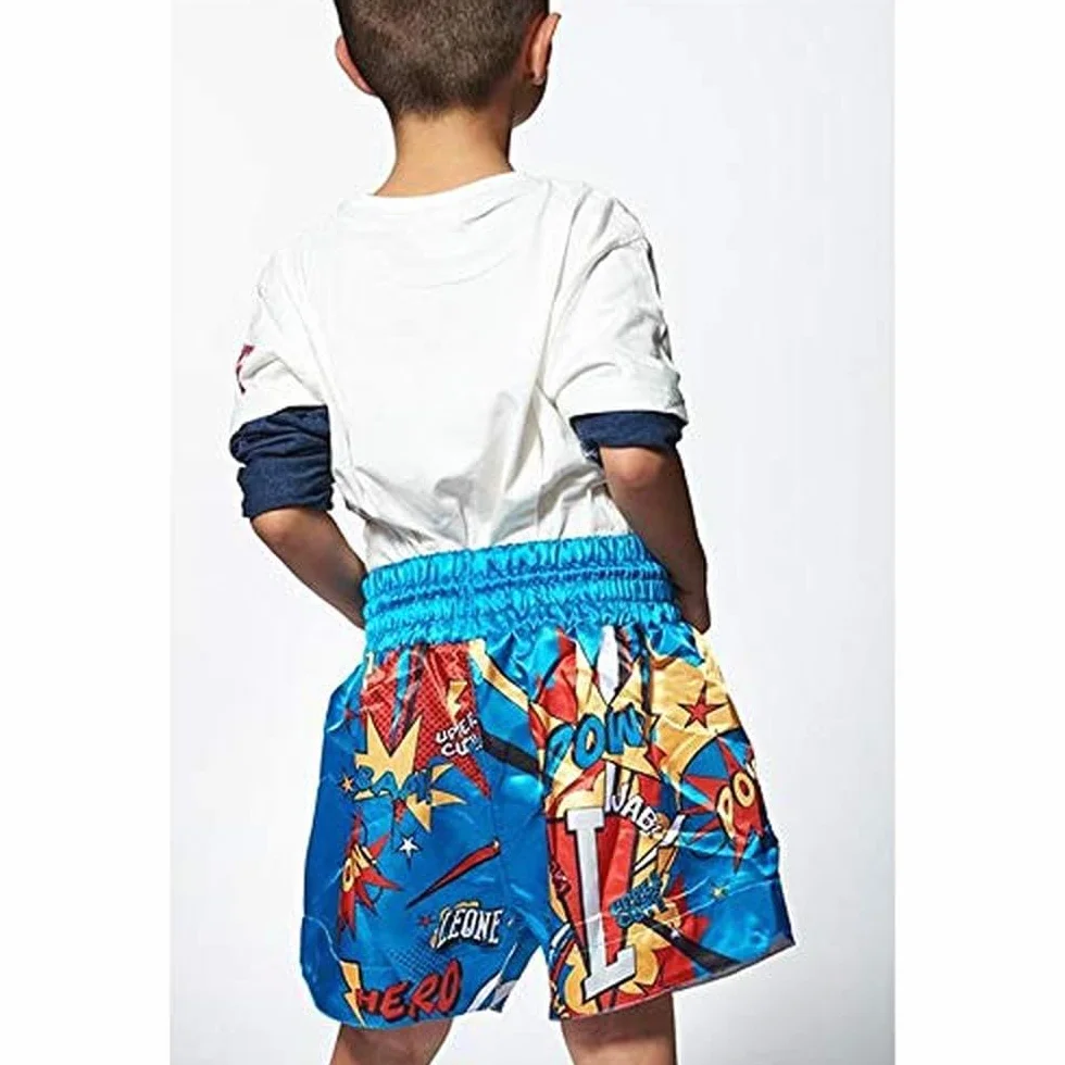 Leone 1947 - Hero, Shorts Thai JR Hero - ABJ02 Unisex - Bambini e Ragazzi
