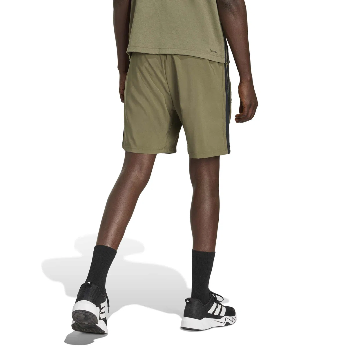 adidas - Workout Essentials Base 3 Stripes Woven Short, Pantaloncini Uomo