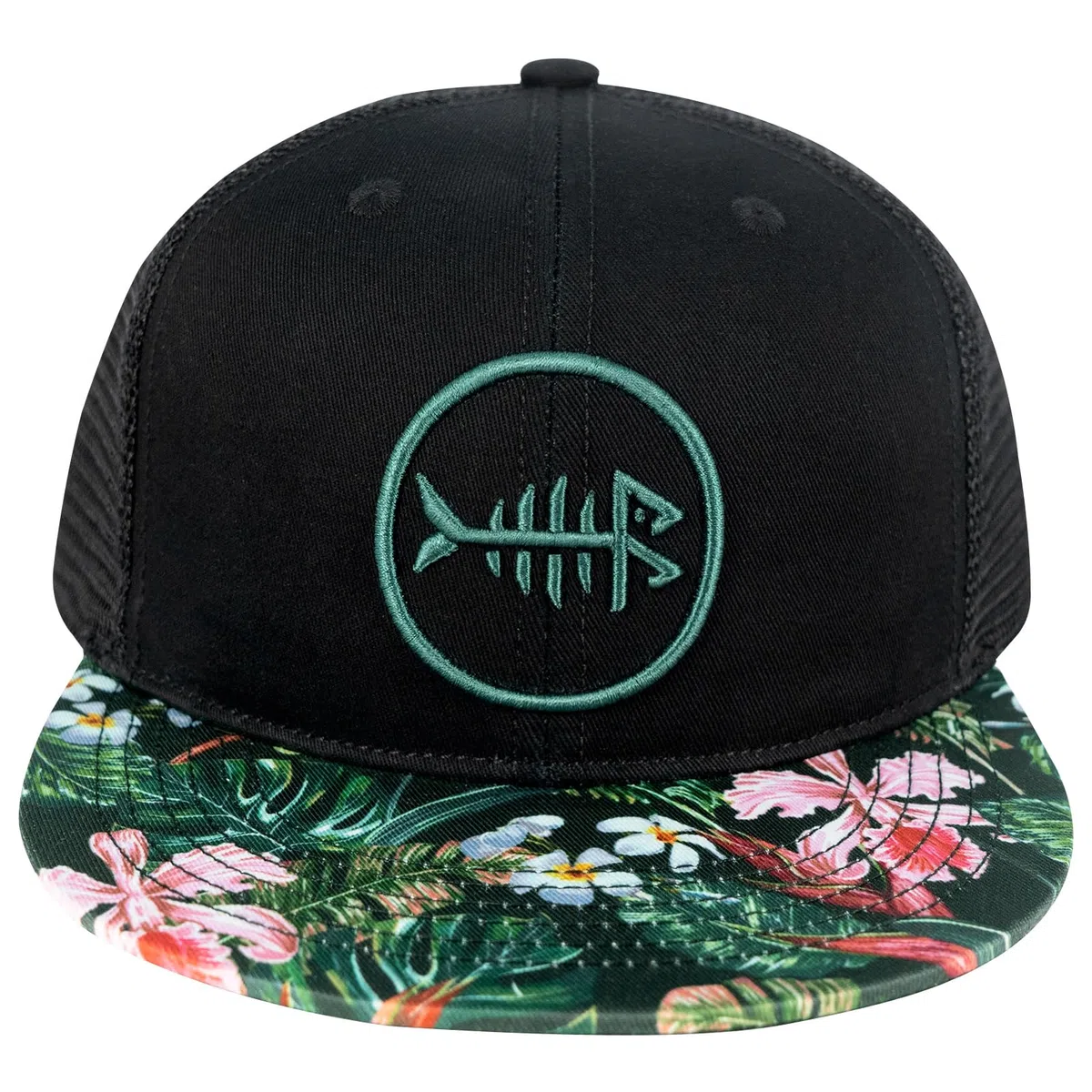 Bassdash Cappello Trucker a Tesa Piatta Regolabile Snapback Hat Mesh Back per Uomini Donne Pesca Caccia