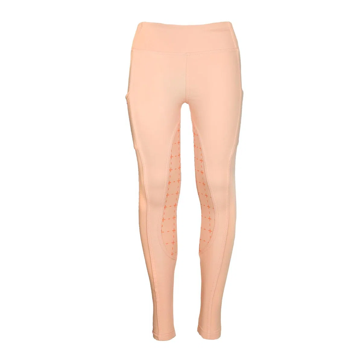 Leggings invernali da equitazione per bambini, con inserti in silicone, Tabea