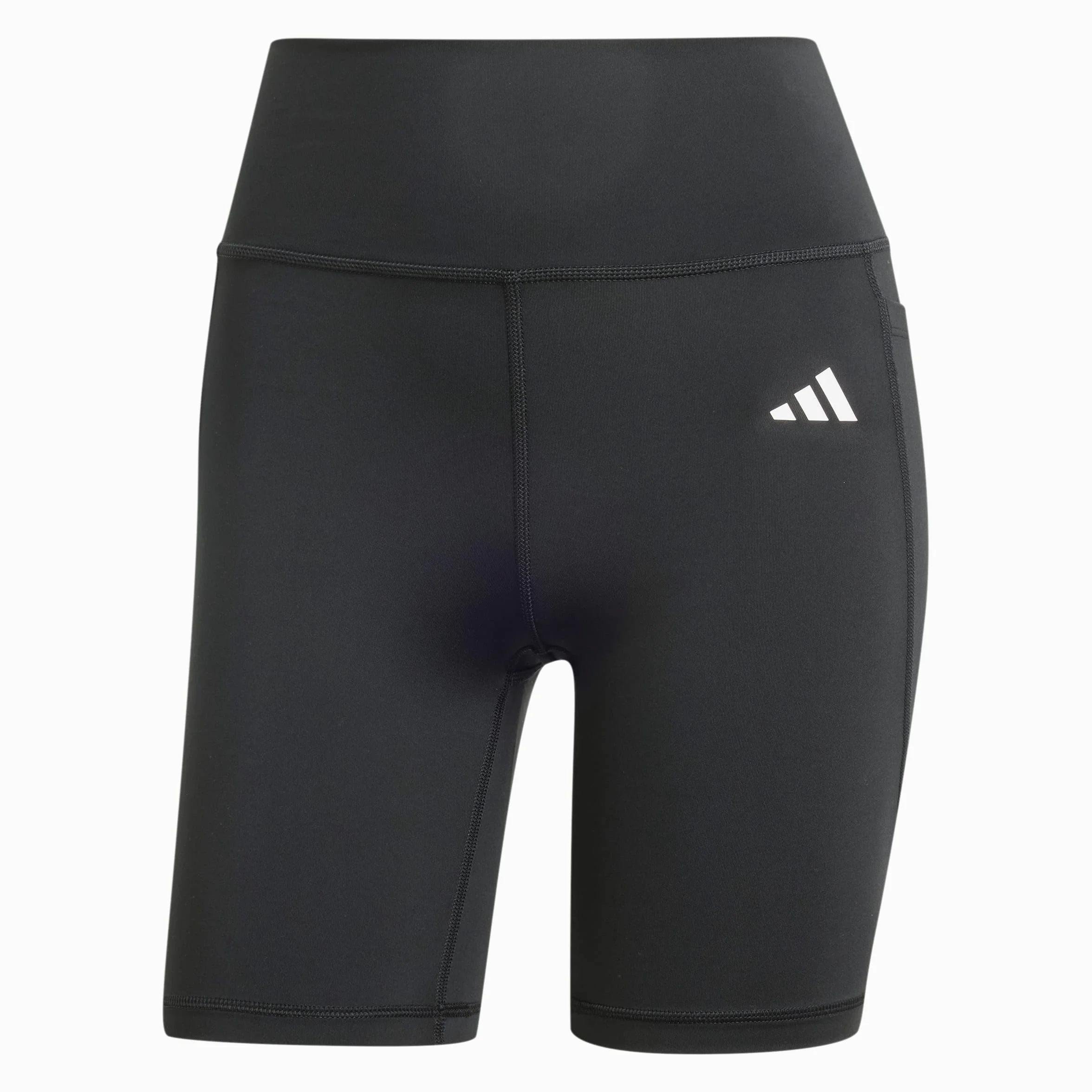 adidas Donna Optime Essentials Stash Pocket 7inch Short Leggings