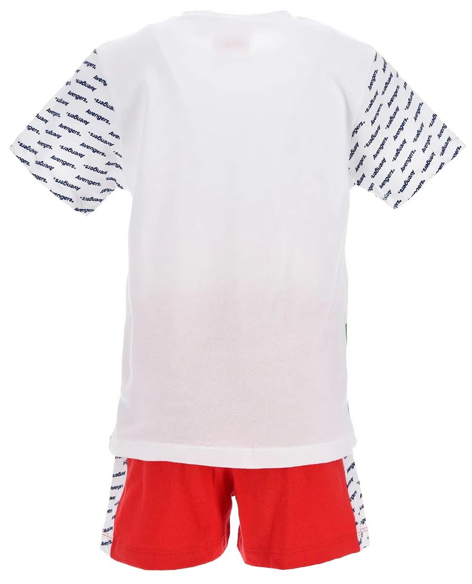 Marvel Avengers Bambino Maglietta e Pantaloncini