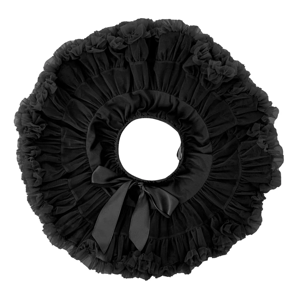 LACOFIA Gonna Tulle Bambina Gonna tutù per Bambine e Ragazze a Strati con Volant Gonne da Principessa a Vita Elastica Mini Gonna Bolla per Feste Danza (0-10 Anni)
