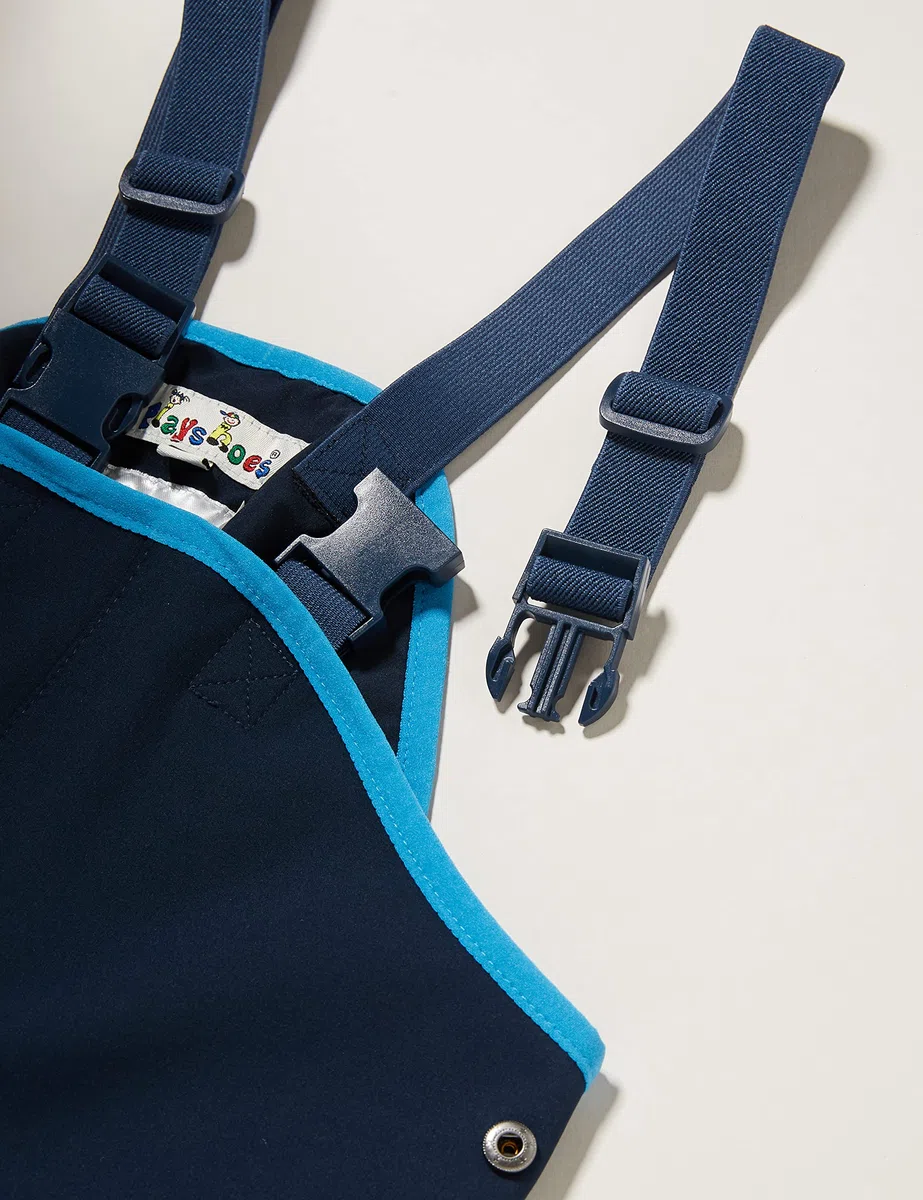 Playshoes Salopette in Softshell Pantaloni da Esterno Unisex-Bambini e Ragazzi