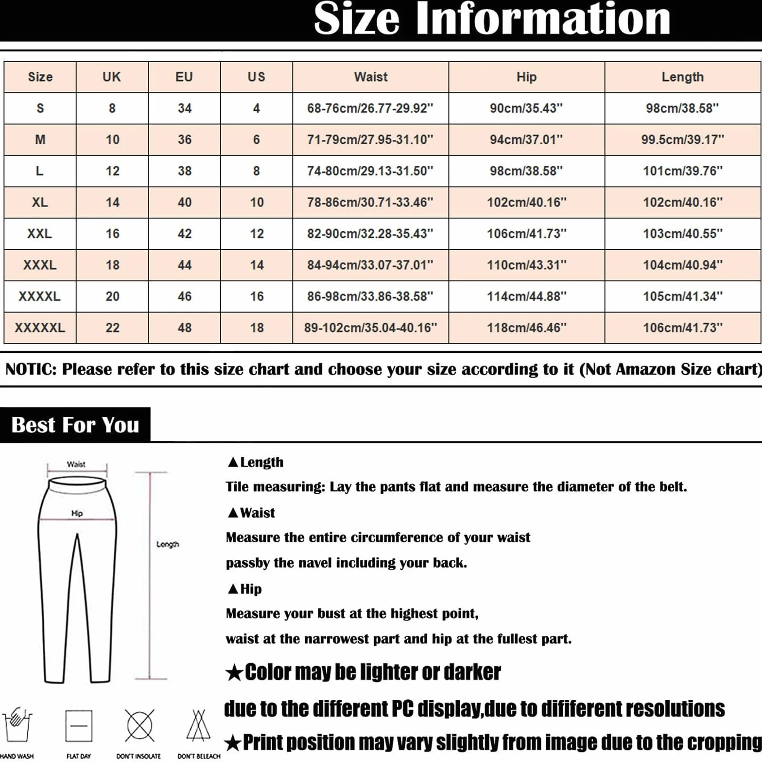 Generisch Pantaloni da trekking da donna, invernali, impermeabili, imbottiti, taglie grandi, in softshell, caldi, da sci, per attività all'aperto, snowboard, termici, impermeabili, comodi