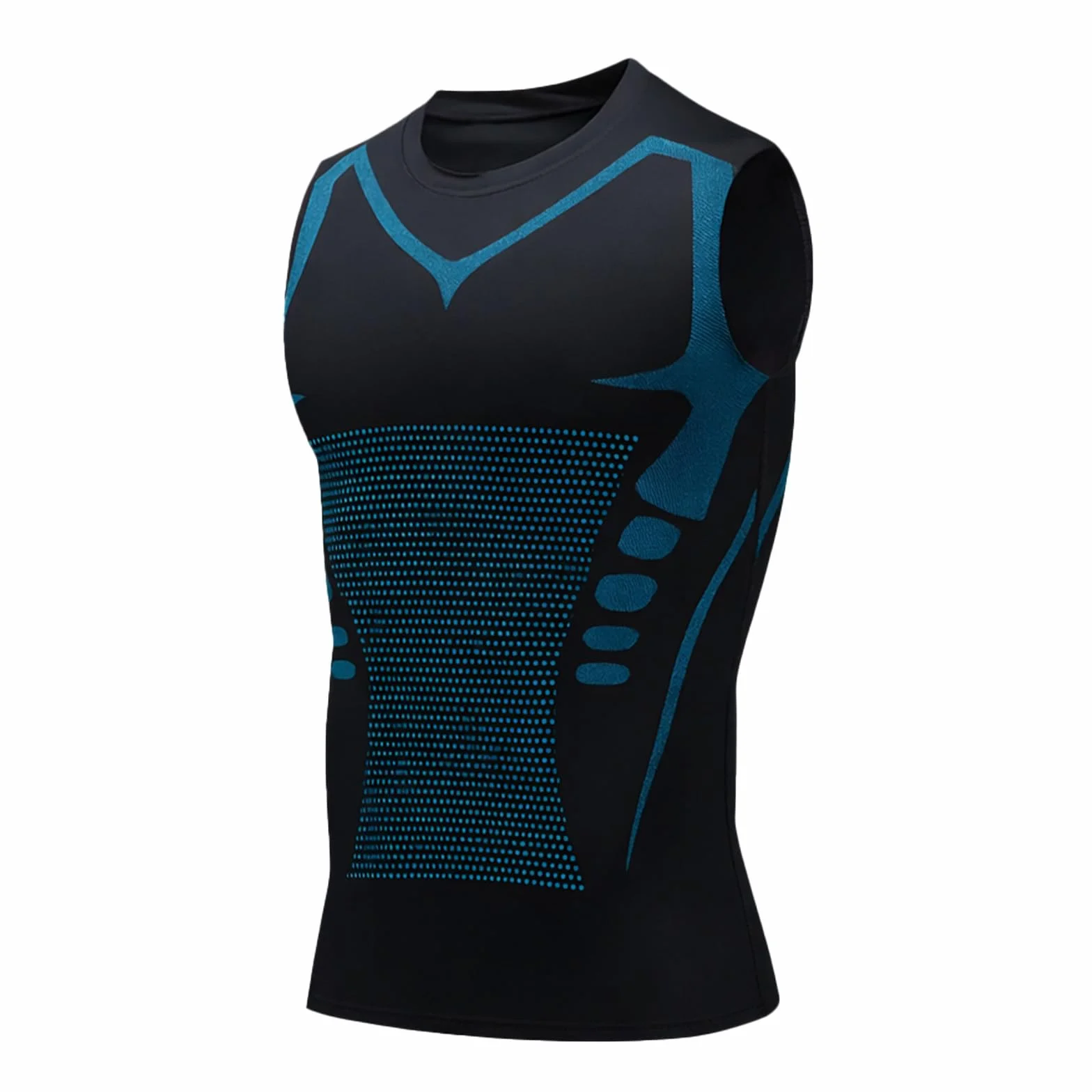 Lumoria Canotta Compressione, Lumoria Canotta Dimagrante, Leggero E Traspirante, Tessuto Elasticizzato, Ideale per L'atletica Leggera, La Corsa E L'allenamento Quotidiano