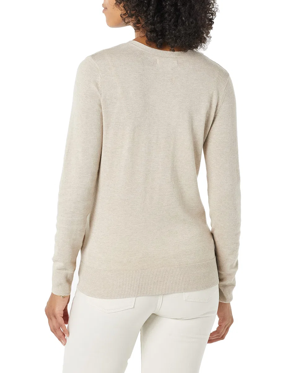Amazon Essentials Felpa Cardigan Leggera Donna
