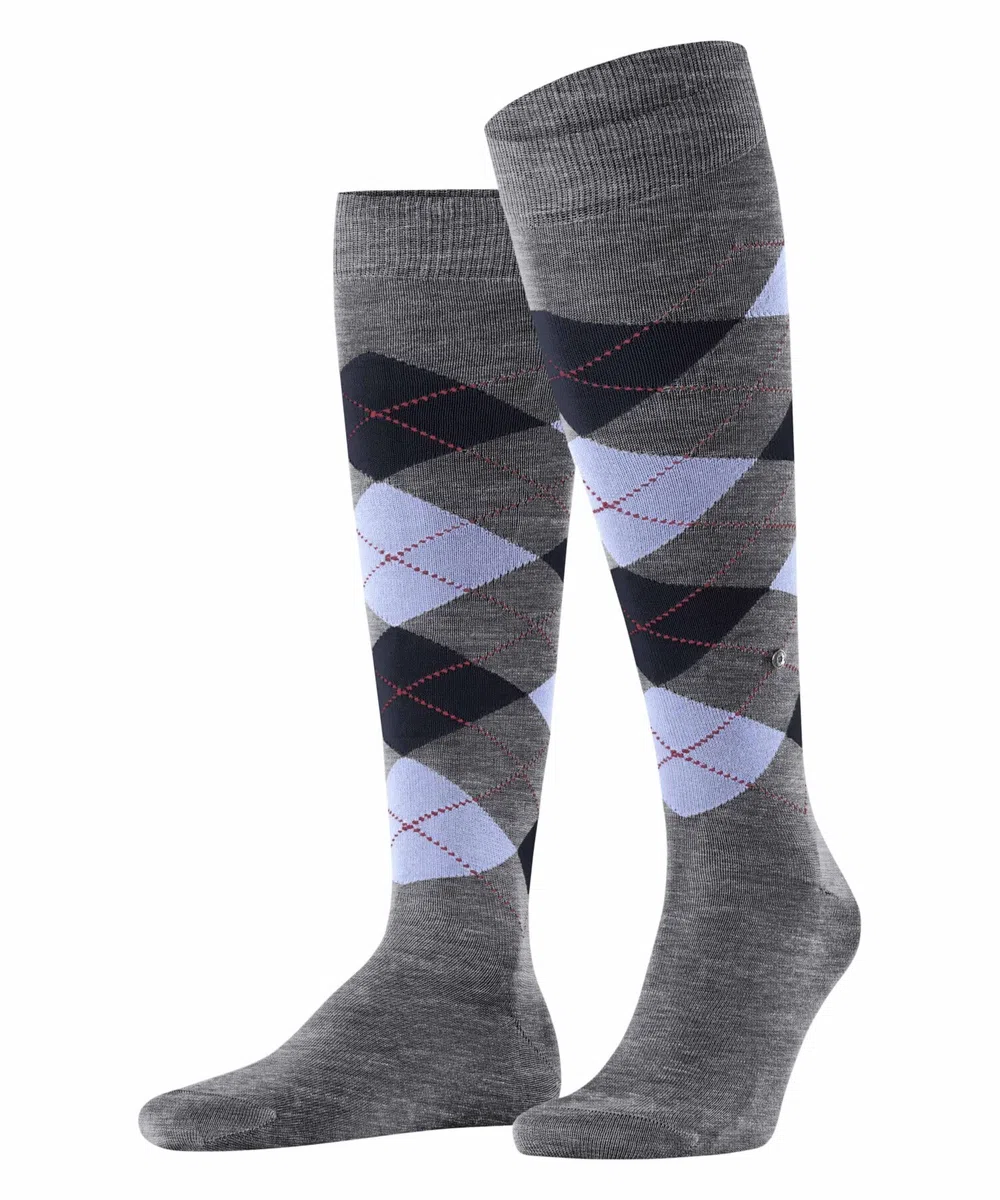 Burlington Manchester Uomo Gambaletti con elegante cotone scintillante