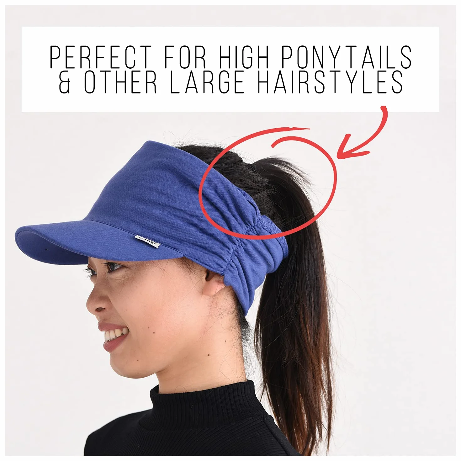 CHARM Tutte Stagione Visiera Cappello Anti UV Sole Cappello Giapponese Indossato Design Unisex