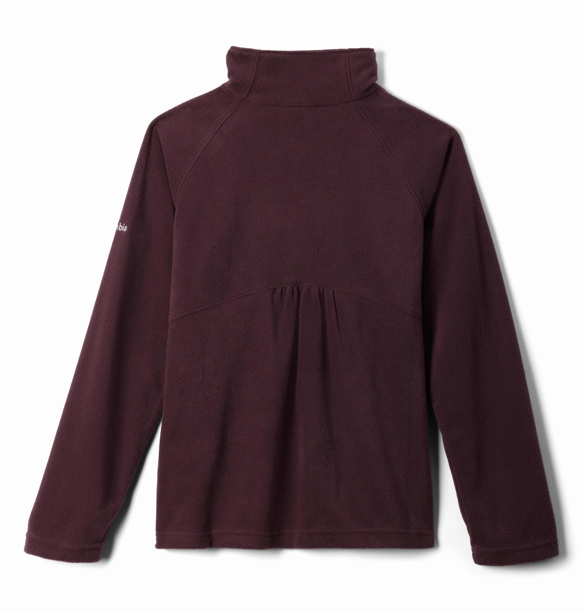 Columbia Glacial, Maglia in pile con cerniera a mezza lunghezza, Bambini, Blu (Collegiate Navy/Super Blue), Taglia XL