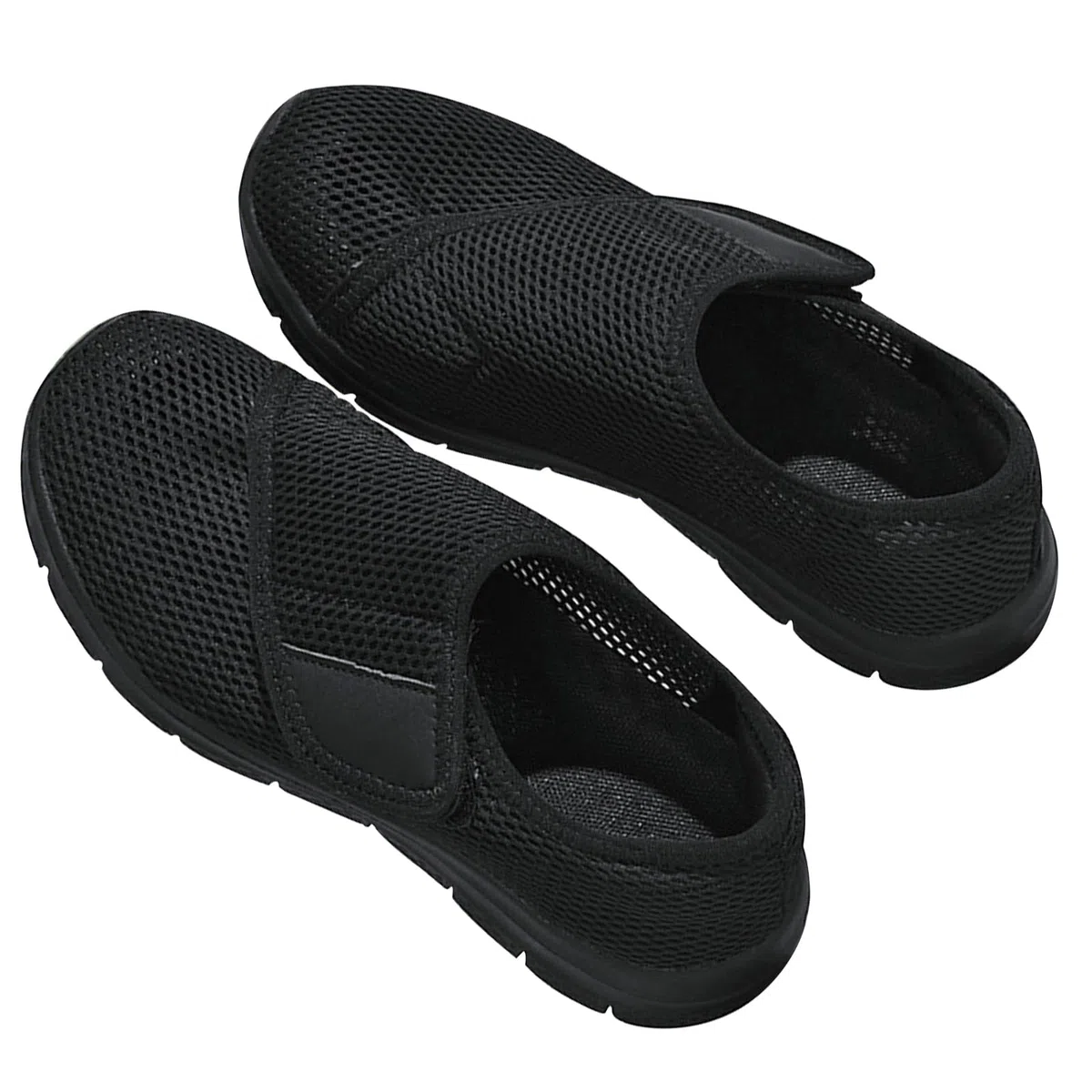 AEHO Scarpe Senza Lacci Donna Confortevole Sneakers Casual all'Aperto Sneakers da Ginnastica Comode Memory Foam Estive Fitness Slip On Scarpa,Nero,37/235mm