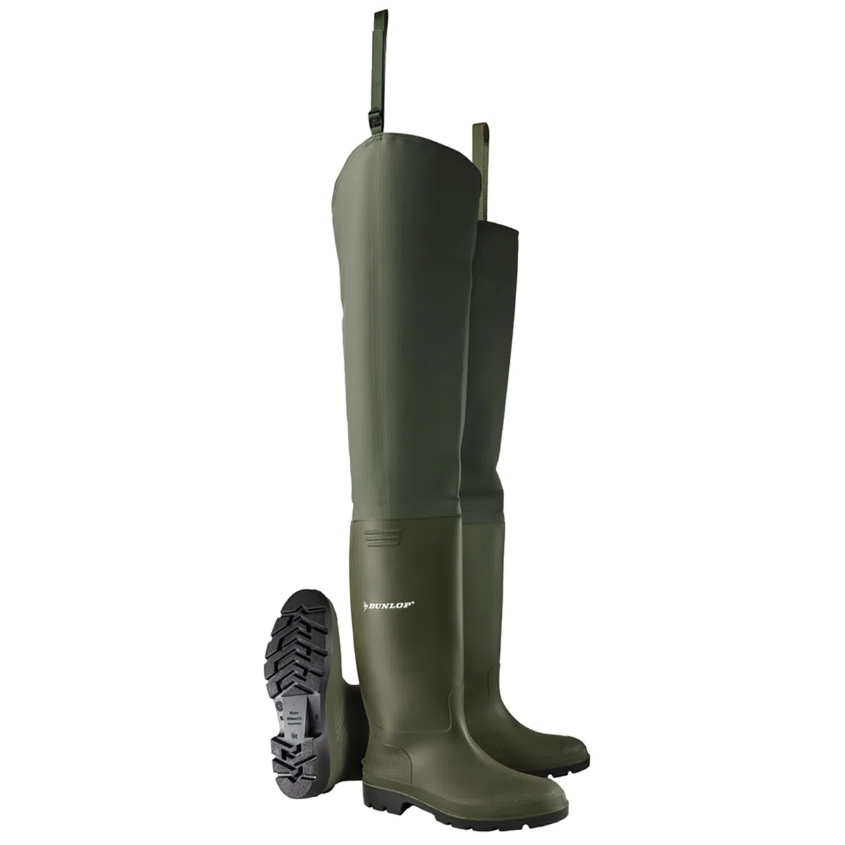 Stivali professionali Dunlop professionali da pesca, senza puntale in acciaio - 386VP (