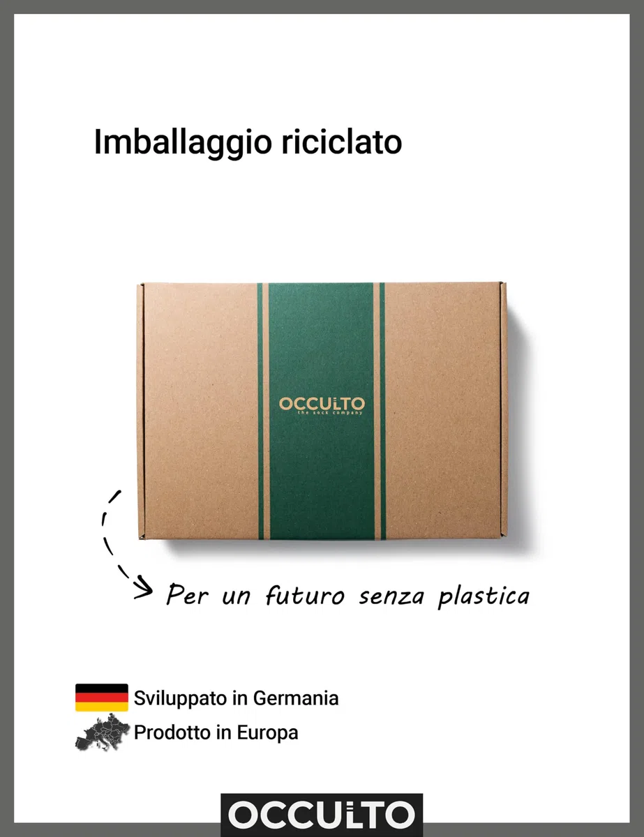 Occulto calze uomo 100% cotone pacco da 10-20 (modello: Ingo)