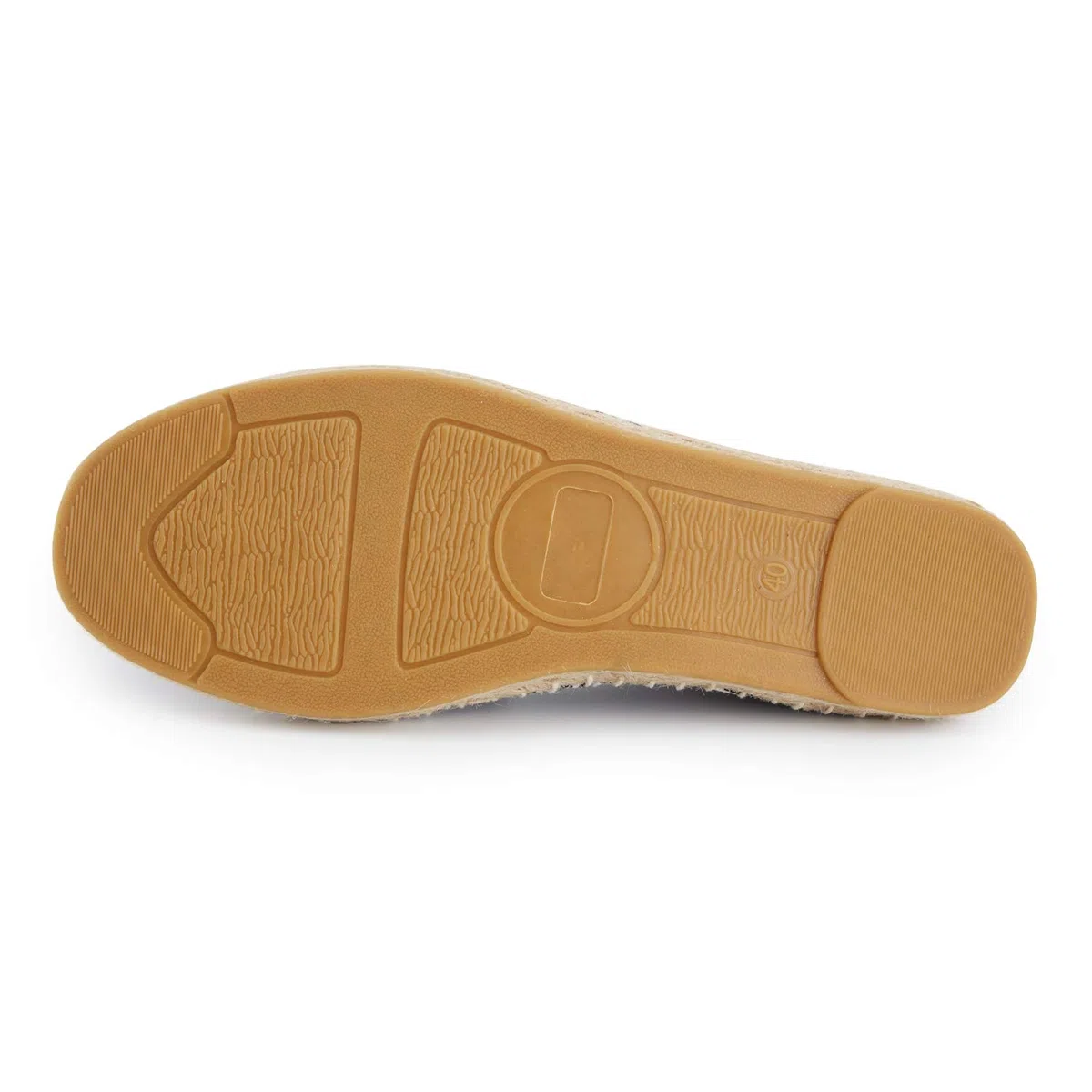 Uomo Striscia Multicolore Piatto Espadrillas