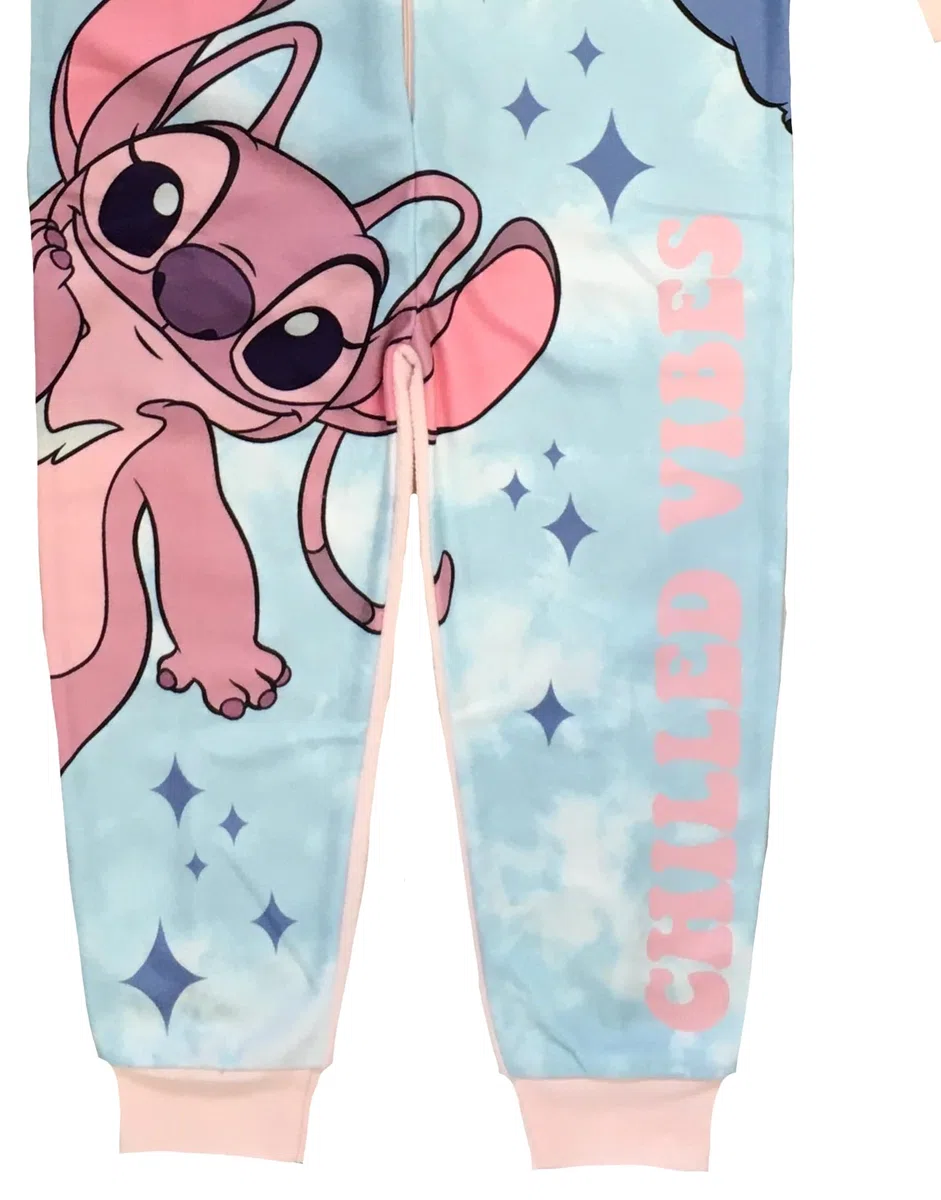 Disney Lilo & Stitch, tutina da bambina, pigiama tutto in uno, età 5-13 anni