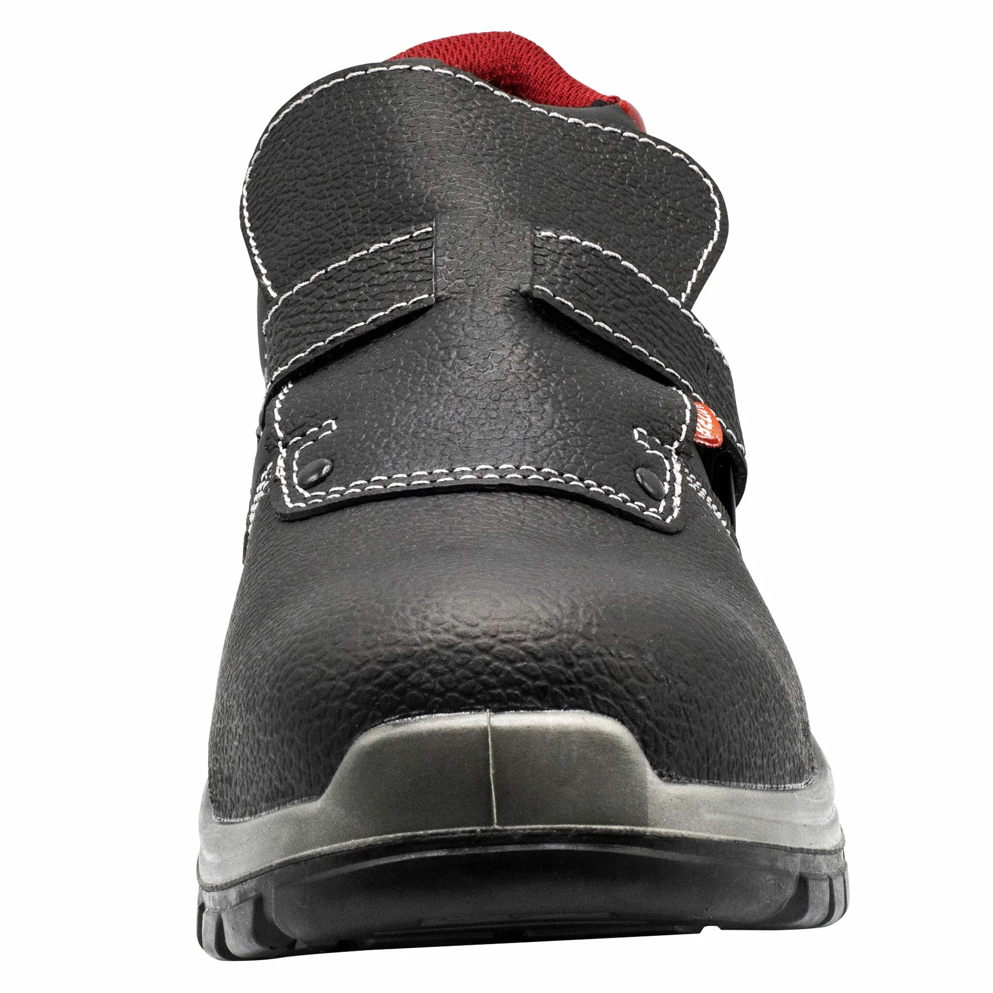 Bellota 72302-43 S3 - Bottes de Soudeur Classic S3 pour Homme et Femme, Chaussures de Sécurité en Cuir Hydrofuge pour Travaux de Soudage Industriel, avec à Ouverture Facile, Couleur Noire, Taille 43