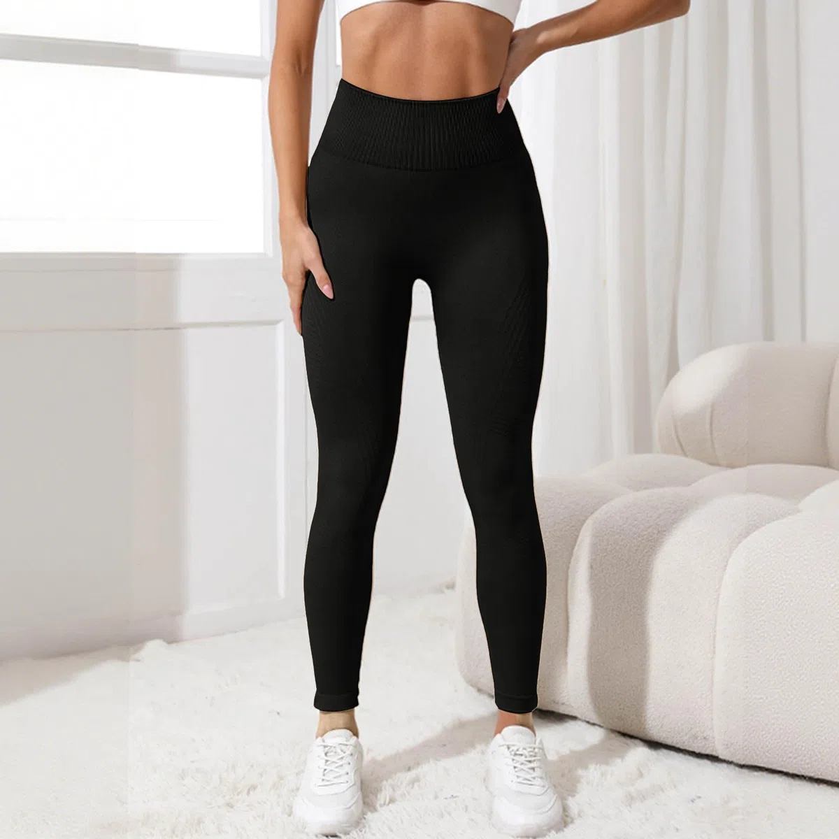 Leggins Fittabella 3D Anticellulite Donna Fitta Bella Leggings Cellulite Solenao Leggins Compressione Graduata Lipedema Leggings Sportivi Push Up Vita Alta Senza Cuciture Pantaloni Yoga e Fitness