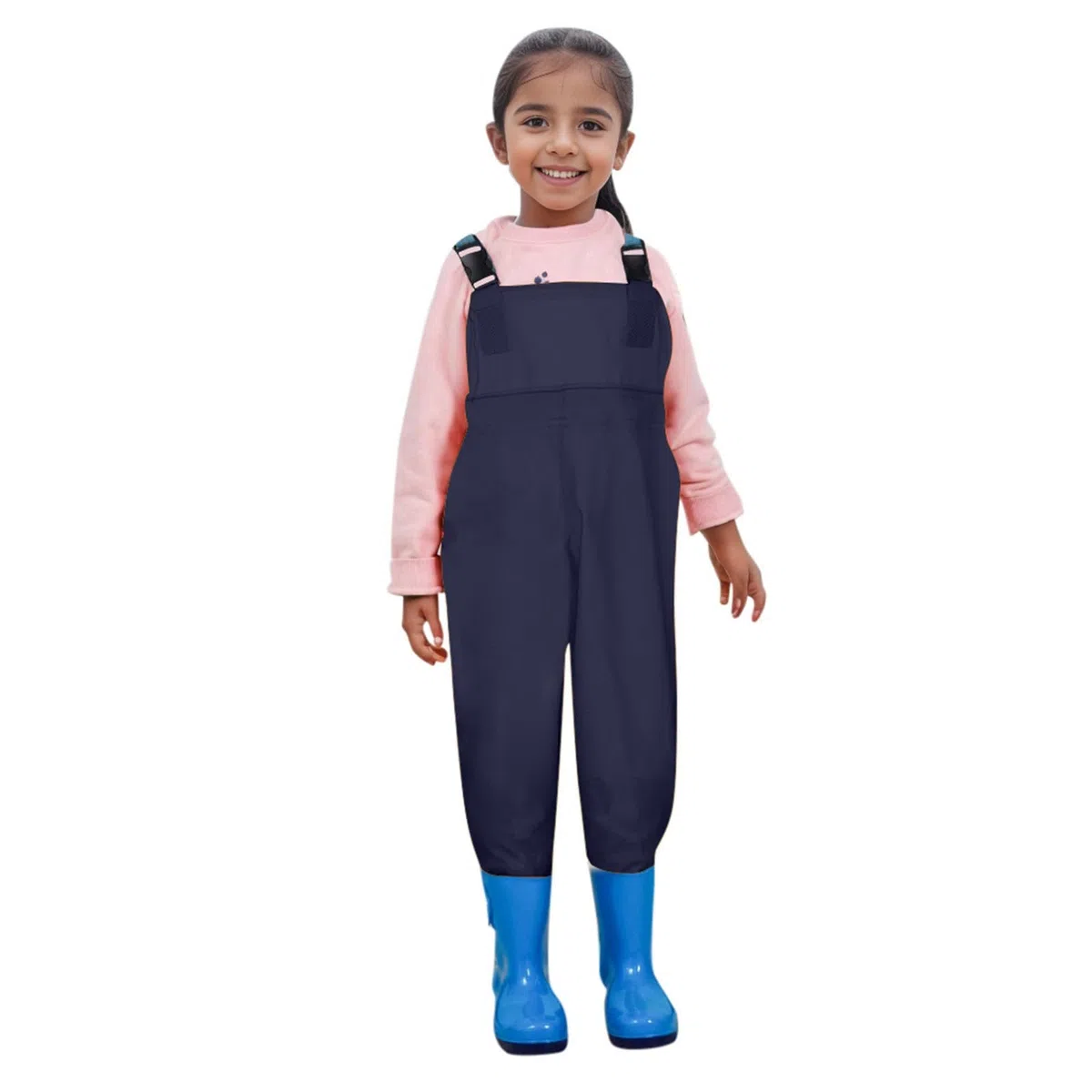 Generico Pioggia Impermeabili Salopette Bambini Trampolieri Da Per Bambini Ragazzi Ragazze A Prova Di Acqua Caccia E Trampolieri Da Con Stivali Pantaloni Impermeabili Per Bambini