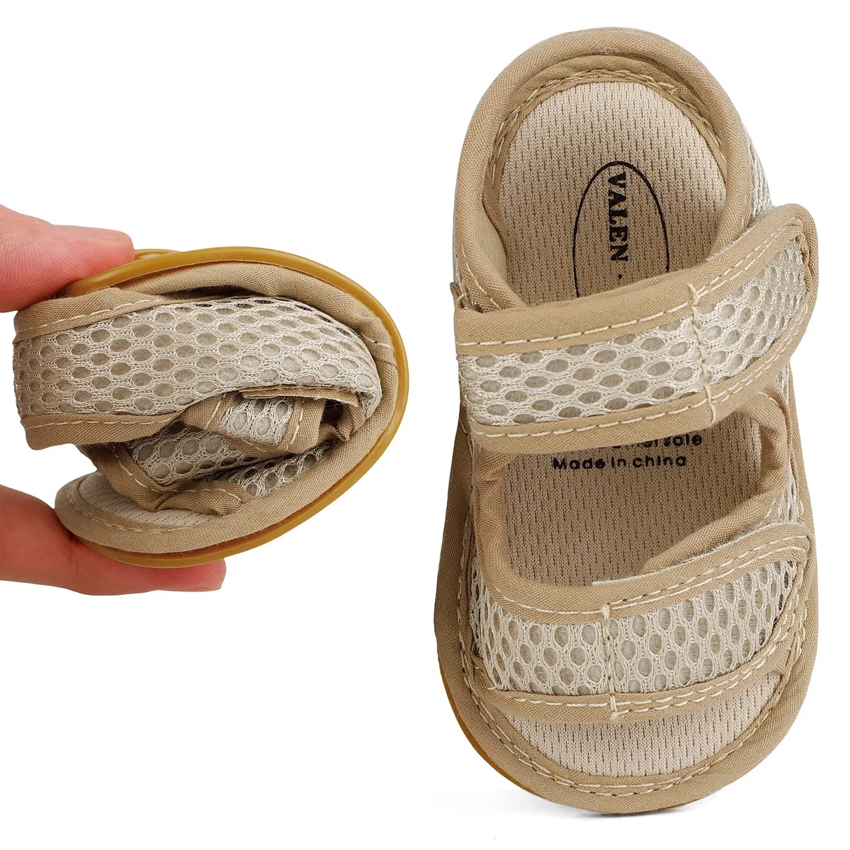 MASOCIO Sandali Neonato Neonata Estivi Scarpe Primi Passi Bimbo Bimba Antiscivolo