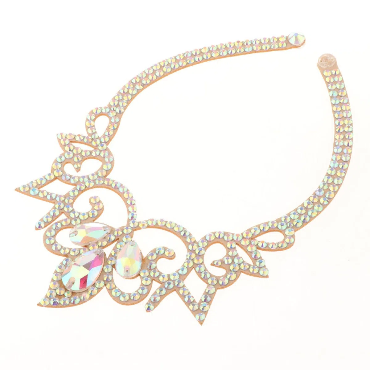 Collana di Danza del Ventre Gioielli Collana di Danza Nuziale Collana di Danza delle Donne Abito da Ballo di Lusso Accessorio per Costumi Collana di