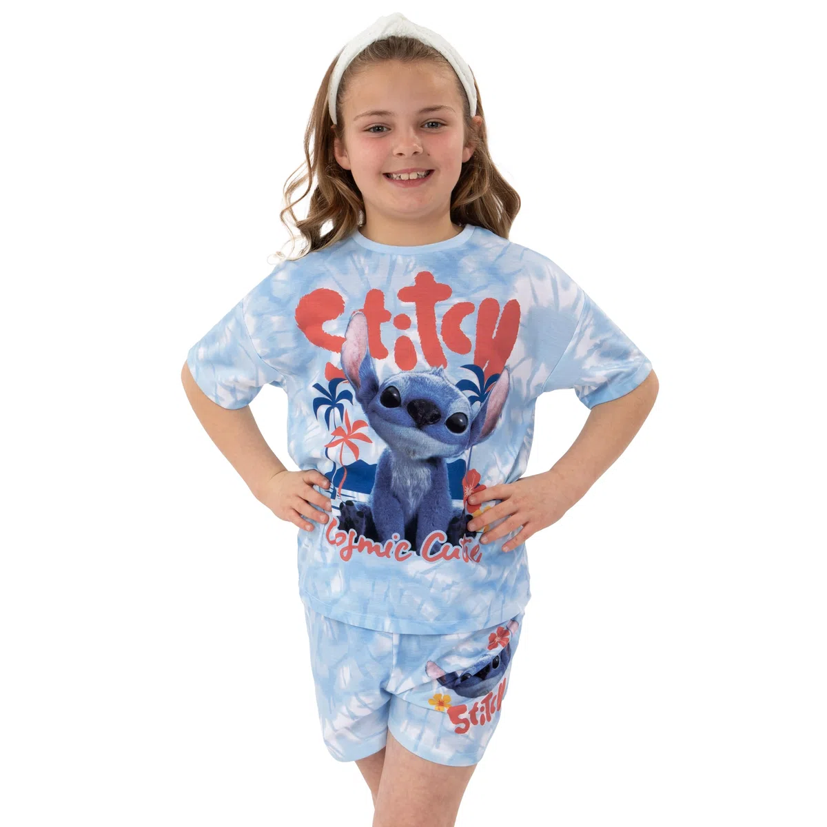 Disney Pigiama Bambina Lilo E Stitch, Pigiami Ragazza Manica Corta, Pigiama Stitch Bambina