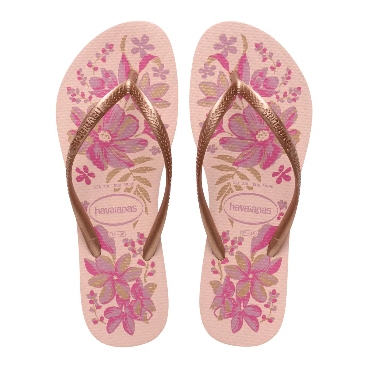 Havaianas - Slim Organic, Infradito da Donna Eleganti, Resistenti e Versatili con Suola Antiscivolo, Donna