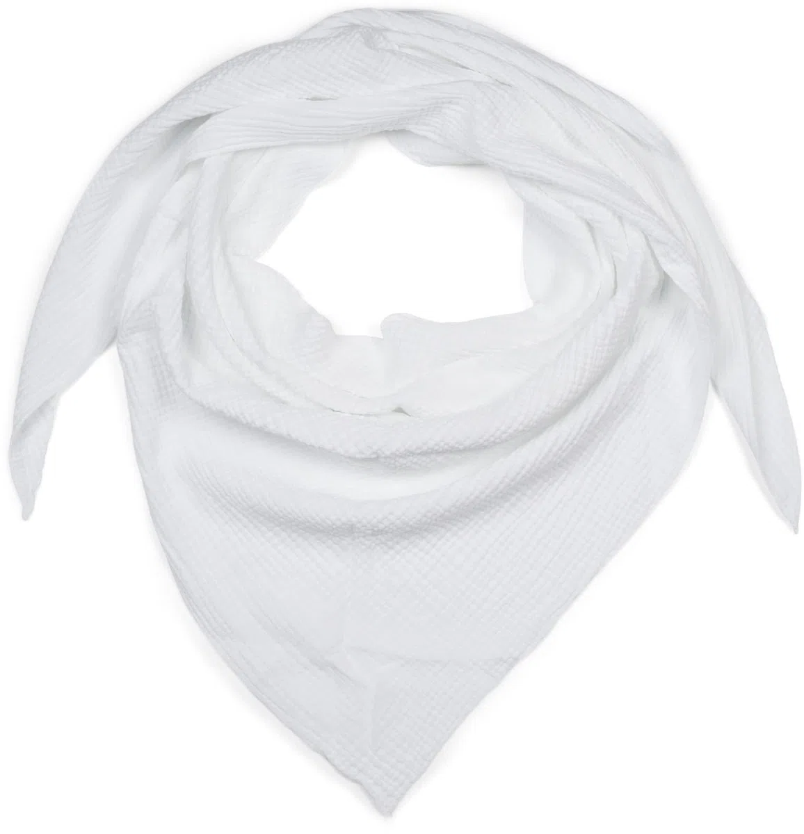 styleBREAKER foulard triangolare in mussola da donna in 100% cotone | foulard tinta unita morbido e leggero | sciarpa alla moda per tutte le stagioni - Made in Italy, 196 x 84 cm