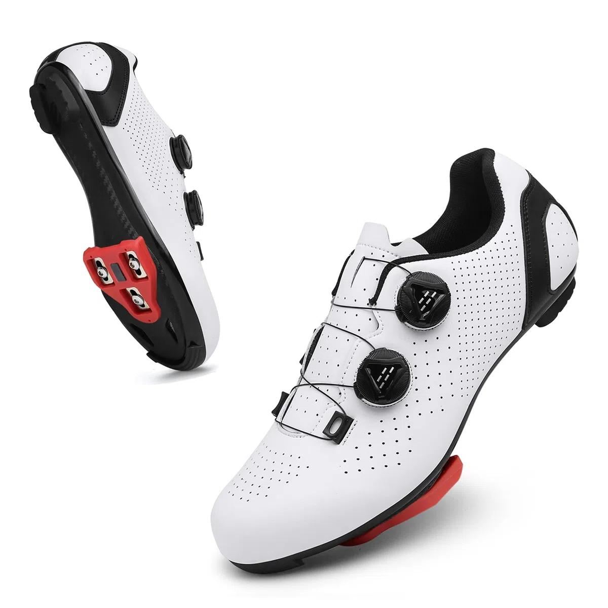Scarpe da ciclismo da uomo e da donna, compatibili con Peloton Bike SPD SPD-SL Look Delta Keo Click, leggere per mountain bike, fitness, spinning