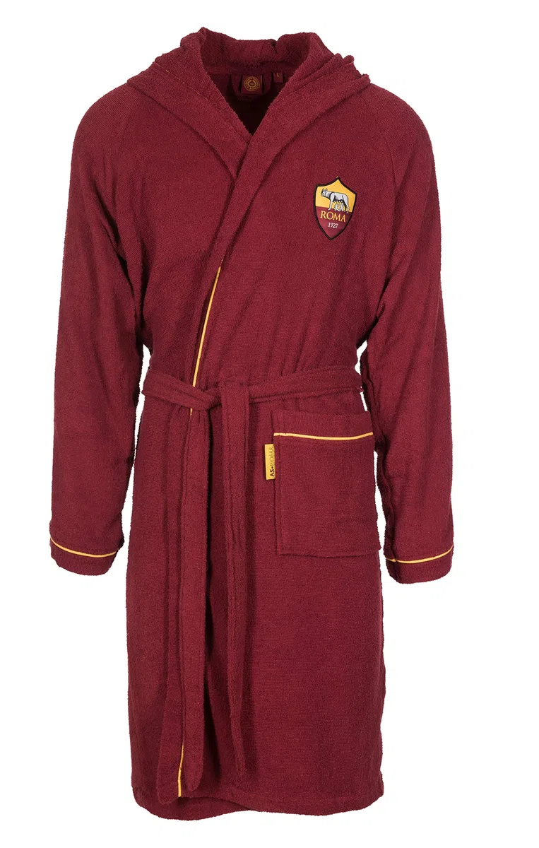 AS Roma Accappatoio Ufficiale in Microspugna