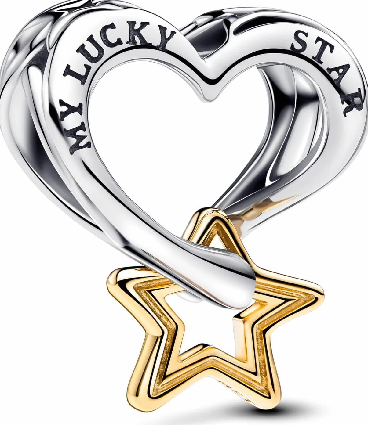 Pandora Sterling silver and 14k gold-plated unique metal blend 763513C00 Pendente
