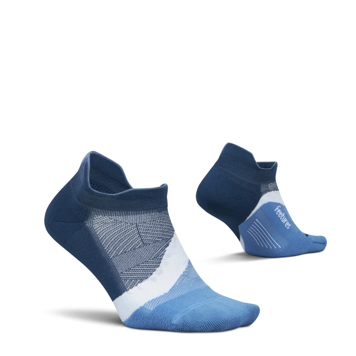 Feetures Elite Light Cushion Quarter Solid - Calzino Sportivo con Compressione mirata - (1 Paio)