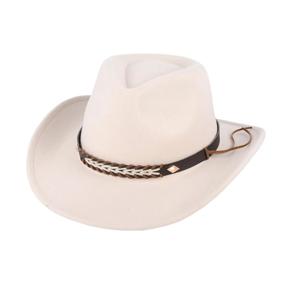 Classico cappello da cowboy, universale, da cowboy occidentale, per uomini e donne, adatto per campeggio, giardinaggio, vacanza, morbido ed elegante cappello da cowboy