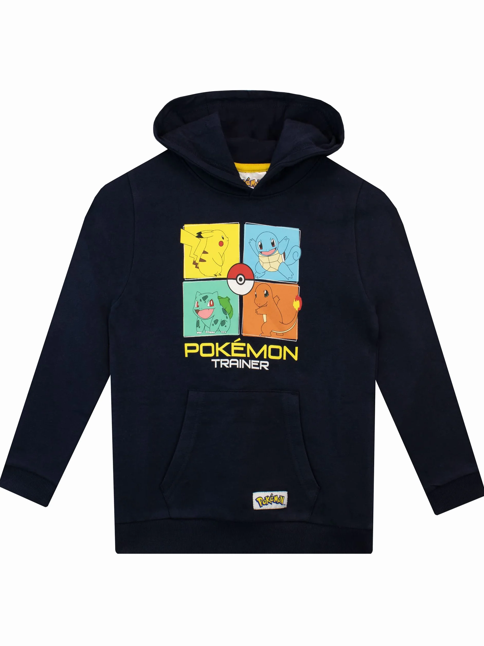 Pokémon Maglione Pokemon | Pikachu Felpa con Cappuccio per Ragazzi | Bisasam Glumanda Schiggy | Felpa con Cappuccio da Gioco per Ragazzi Vestiti per Bambini