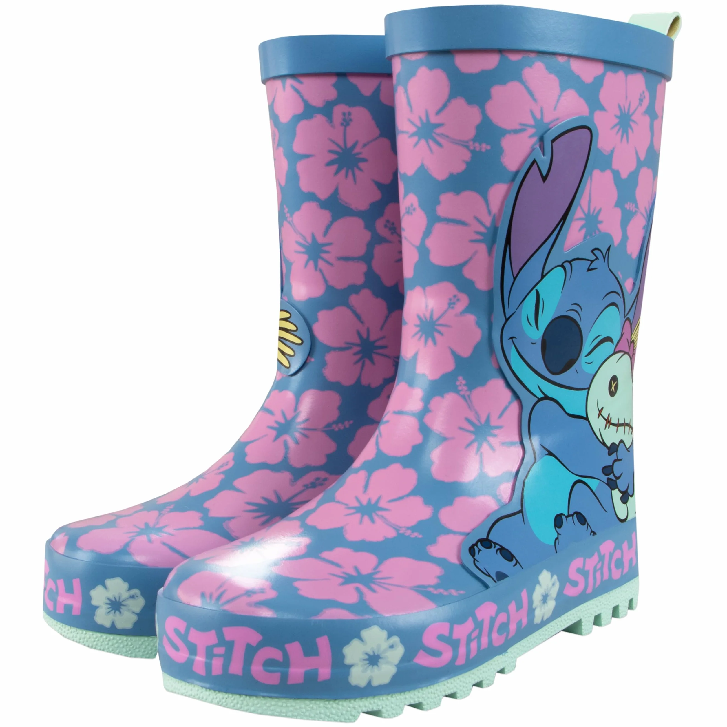 Disney Stivali Pioggia Bambina Lilo E Stitch Scarpe Bambine | Stivali Pioggia Bambini | Scarpe Di Gomma Bambina| 24 E 34