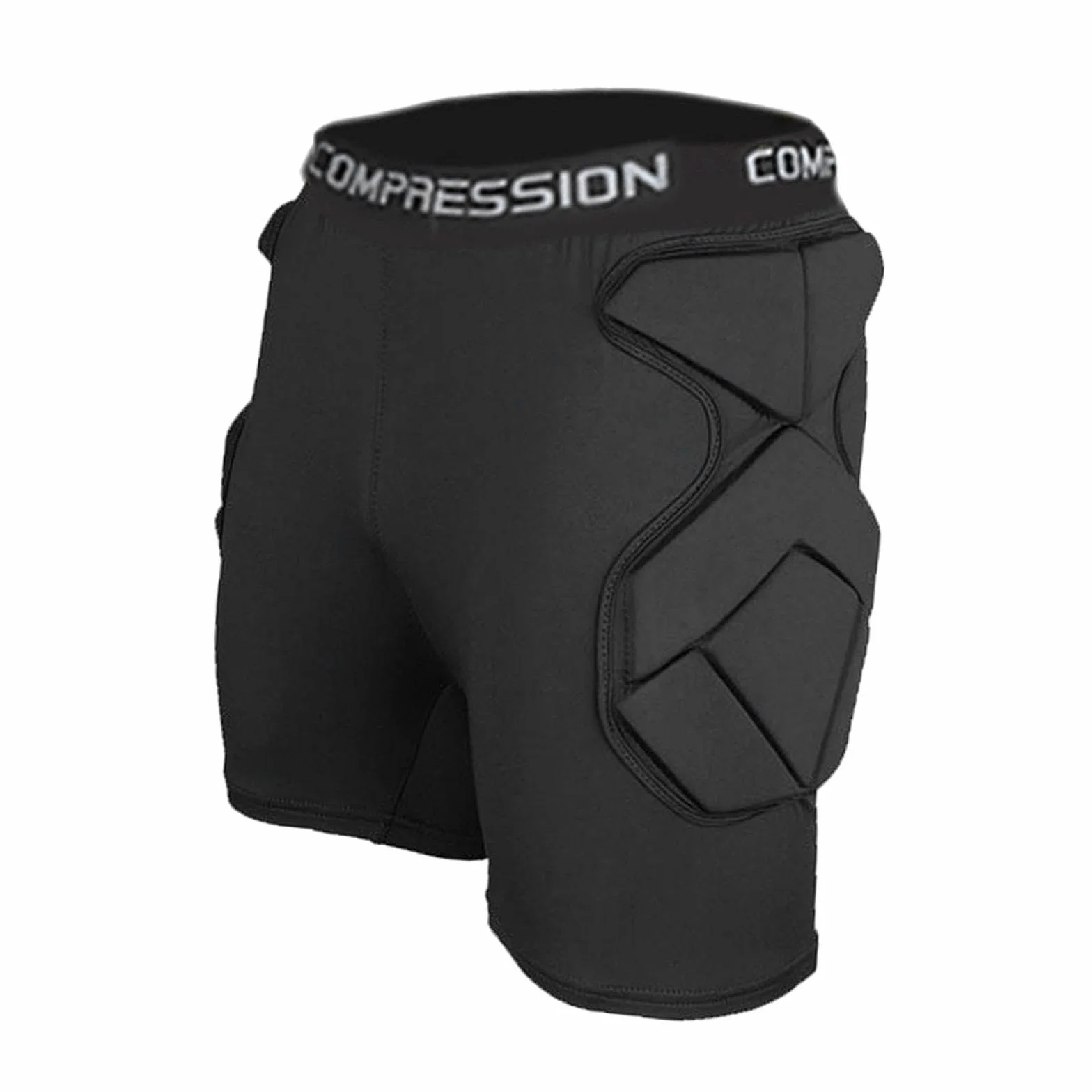 harayaa Pantaloncini da Portiere con Protezione per Fianchi, vestibilità Ergonomica, Pantaloni Corti, Protezione per Cosce, Protezione dagli Impatti per E