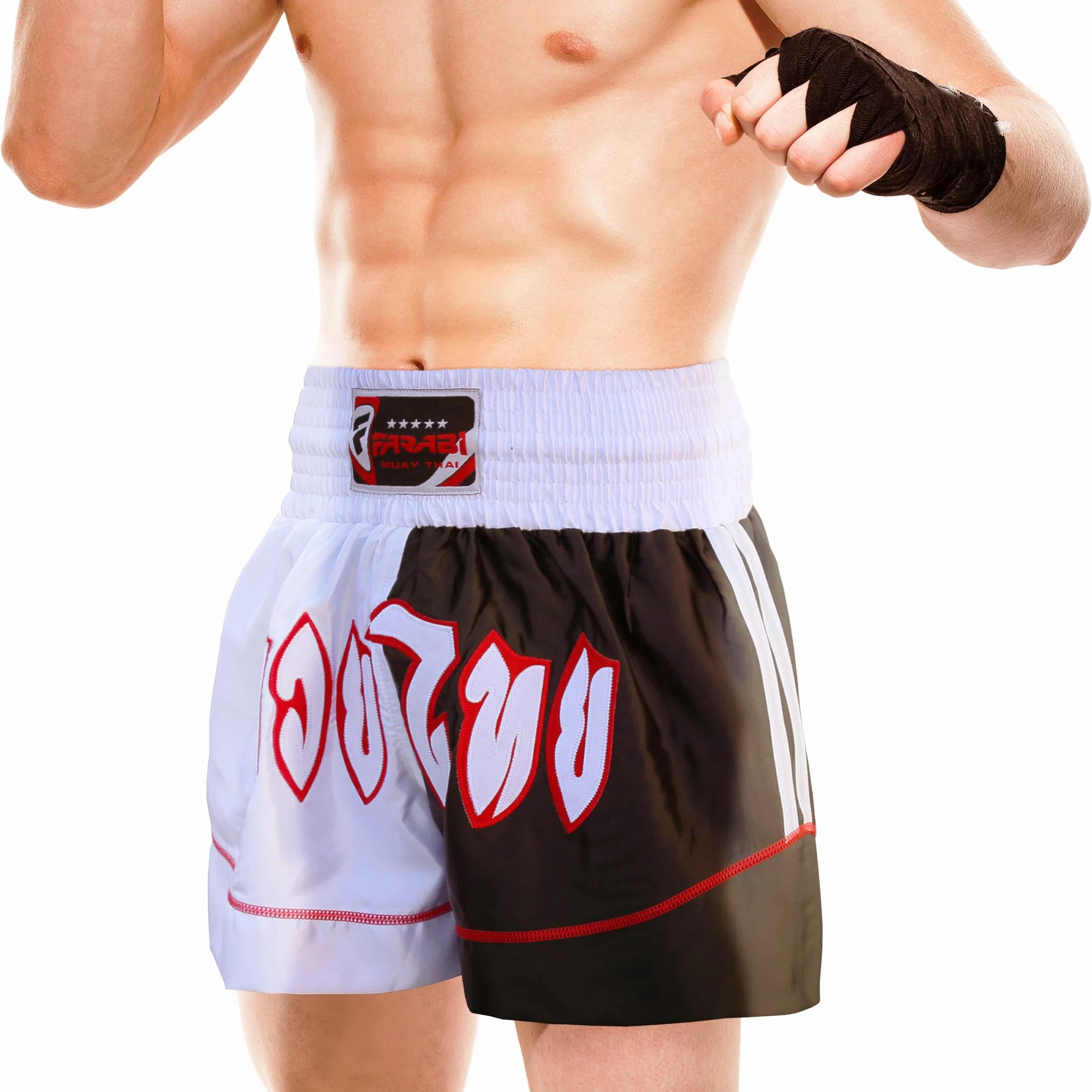 Farabi Sports Bambini Pantaloncini Muay Thai Junior Youth Ragazzi e Ragazze Pantaloncini Kick Boxing per Arti Marziali MMA Cage Fighting e Training