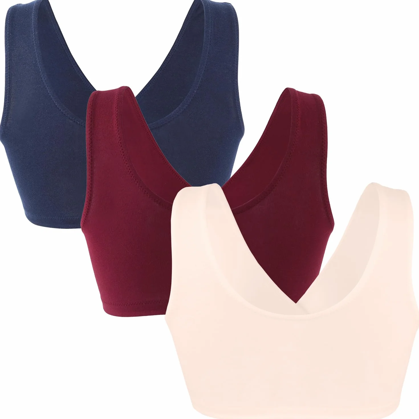 Reggiseno Allattamento, Reggiseno Senza Ferretto e Senza Cuciture, Cotton Reggiseno per Gravidanza e Allattamento, Comodo Reggiseno Senza Fili per Il Sonno Notturno