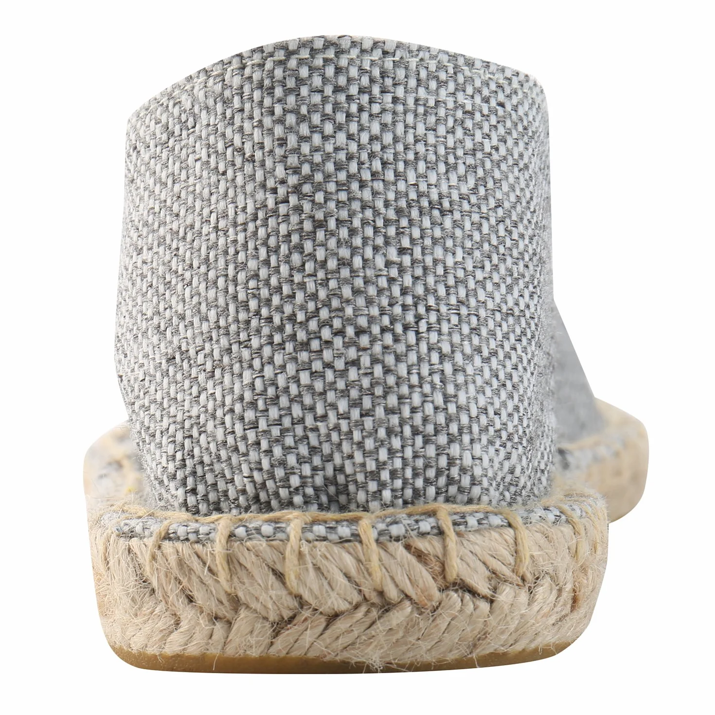 Uomo Classico Tessuto Naturale Slip-on Espadrillas