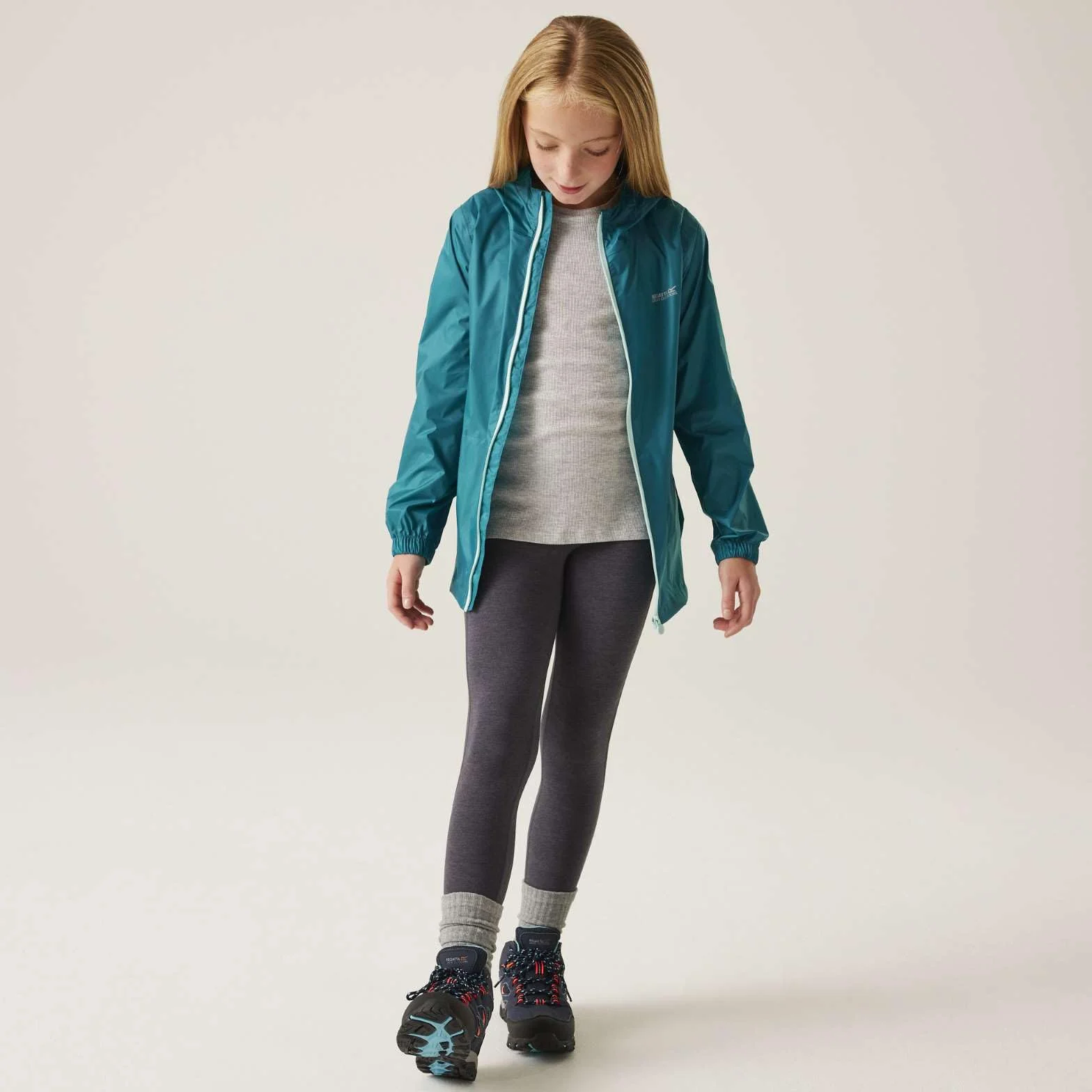 Regatta Kid Pk It Jkt Iii Bambini Bambini pack It giacca ripiegabile impermeabile Shell, traspirante & Durable Unisex - Bambini e ragazzi (Pacco da 1)