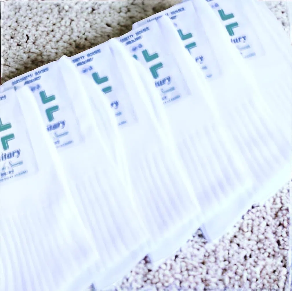 Lucchetti Socks Milano 6 PAIA calze da uomo SANITARIE filo di scozia 100% cotone rimagliate Made in Italy