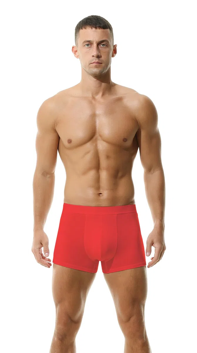 HOEREV Boxer da Uomo in Fibra Modal Super Morbida, Confezione da 4
