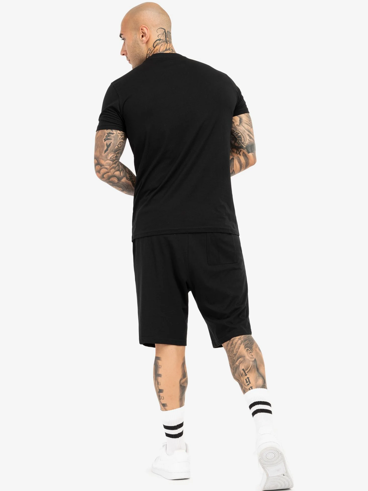 Lonsdale Moy Completo t-shirt e pantaloncini da uomo vestibilità normale Uomo (Pacco da 1)